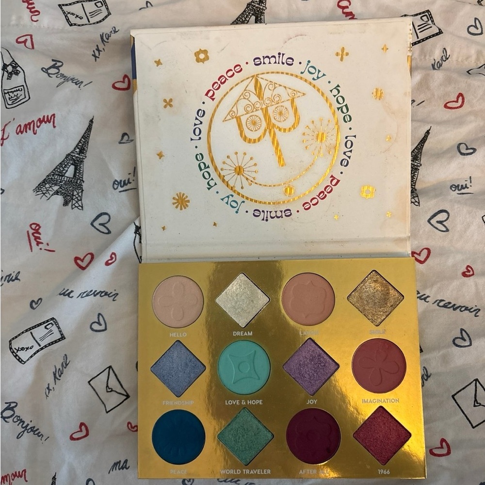 Colourpop It’s a Small World eyeshadow palette